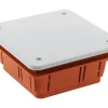 Zenitech Boîte De Dérivation-Boîte dérivation à encastrer 92x92x45mm