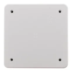 Zenitech Boîte De Dérivation-Boîte dérivation à encastrer 92x92x45mm