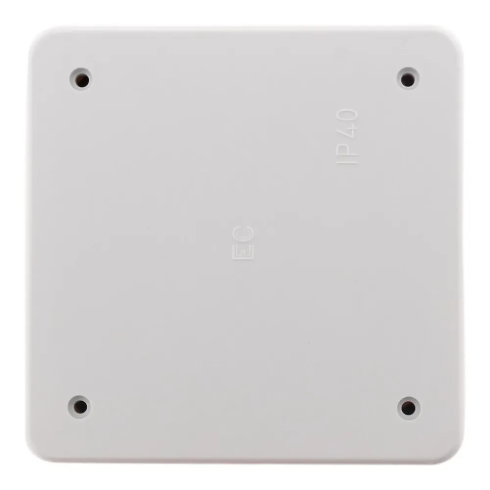 Zenitech Boîte De Dérivation-Boîte dérivation à encastrer 92x92x45mm