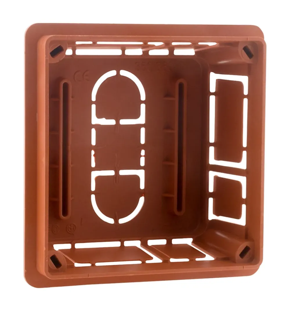 Zenitech Boîte De Dérivation-Boîte dérivation à encastrer 92x92x45mm