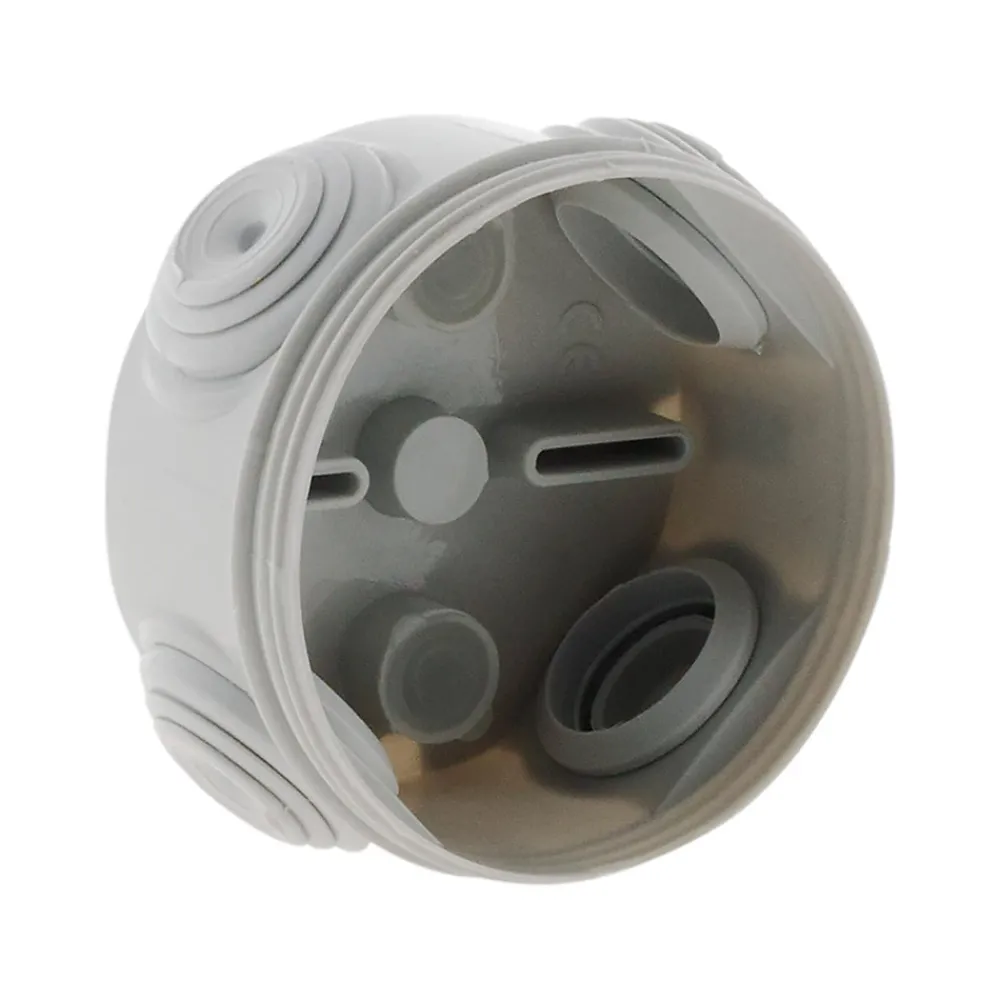 Zenitech Boîte De Dérivation-10 Boîte dérivation IP55 diamètre 70x35mm