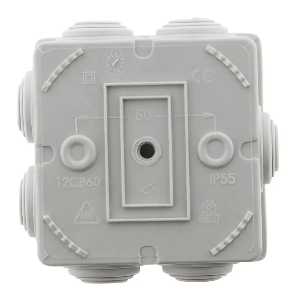 Zenitech Boîte dérivation 80x80x46 IP55 -