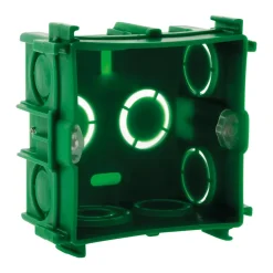 Zenitech Boite D'Encastrement-Boîte maçonnerie 75x75mm + vis -