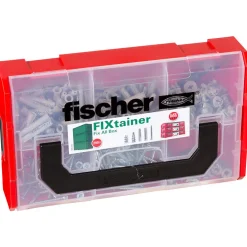 Fischer Boîte Modulable Fixtainer Tous Matériaux 534092 Avec 240 Chevilles Ux, Sx Et Gk Avec Vis