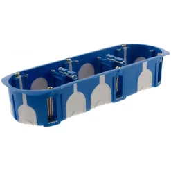 Boite D'Encastrement-Boîte 3 postes No Air multimatériaux Ø67 x P.40 mm