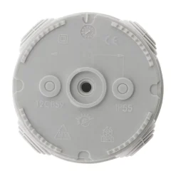 Zenitech Boîte étanche diamètre 80x45mm IP55 - Gris -