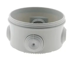 Zenitech Boîte étanche diamètre 80x45mm IP55 - Gris -
