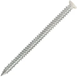 Scell-It Boîte 100 vis béton fixation directe 7.5x92 mm Tête fraisée blanche Torx T30 VFD75092F