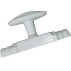 QCL Boîtier crémone pour porte blanc en fonte