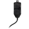 Zenitech Boîte De Dérivation-Boîtier de dérivation 4 prises IP44 5m - Noir -