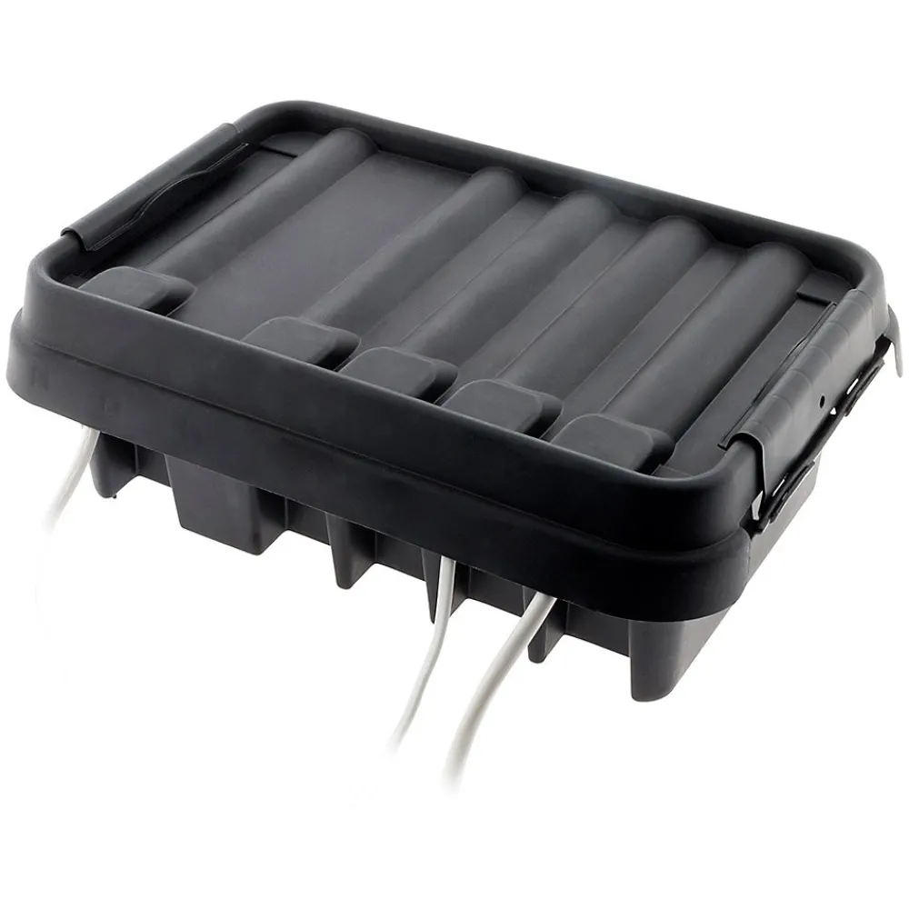 Zenitech Range-Fil Et Cache-Fil|Range-Fil Et Cache-Fil-Boîtier de raccordement étanche IP55 - Noir -