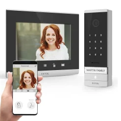 Extel Boîtier pour montage encastré du visiophone Wave (720313) et Connect 2 (référence 720324) - - 720322