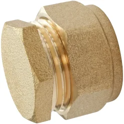 Somatherm for you Bouchon bicône en laiton à compression pour tube de cuivre Ø 18 mm