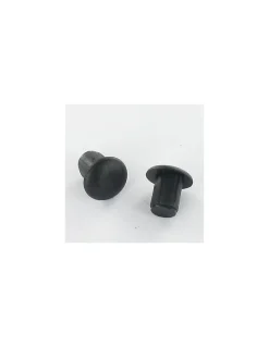 Vis Express Cache Vis Et Cache Trou-Bouchon Diamètre du corps 9 Diamètre de tête: 13 Longueur sous tête 6.4 nylon noir - 1000 pièces