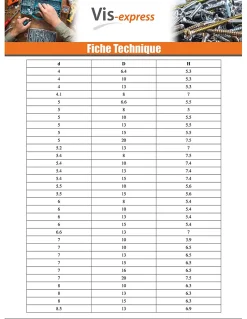 Vis Express Cache Vis Et Cache Trou-Bouchon Diamètre du corps 9 Diamètre de tête: 13 Longueur sous tête 6.4 nylon noir - 1000 pièces