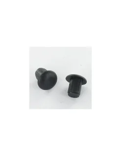 Vis Express Cache Vis Et Cache Trou-Bouchon Diamètre du corps 5 Diamètre de tête: 6.6 Longueur sous tête 5.5 nylon noir - 100 pièces