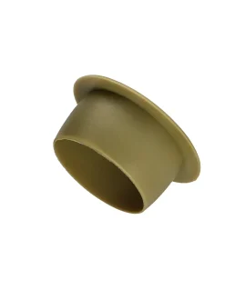 Vis Express Cache Vis Et Cache Trou-Bouchon Lisse 25X32 LG13 Nylon RAL1020 - 30 pièces