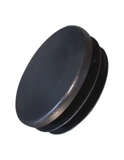Vis Express Cache Vis Et Cache Trou-Bouchon rond pour tube Diamètre Extèrieur 65 Intérieur 55-59 nylon noir - 1 pièce