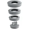 Wirquin Bouchon universel gris pour évier, lavabo, bidet ou baignoire, Ø 36 mm à 58 mm