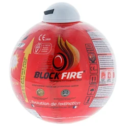 Extincteur Et Couverture Anti-Feu|Détecteur De Fumée, Gaz Et Protection Incendie-Boule extinctrice Block Fire intérieur/extérieur
