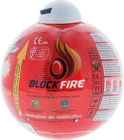 Extincteur Et Couverture Anti-Feu|Détecteur De Fumée, Gaz Et Protection Incendie-Boule extinctrice Block Fire intérieur/extérieur