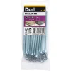 Diall Boulon-10 boulons poêlier tête plate 6 x 100 mm