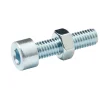 Diall Boulon-20 boulons tête cylindrique acier zingué 5 x 20 mm