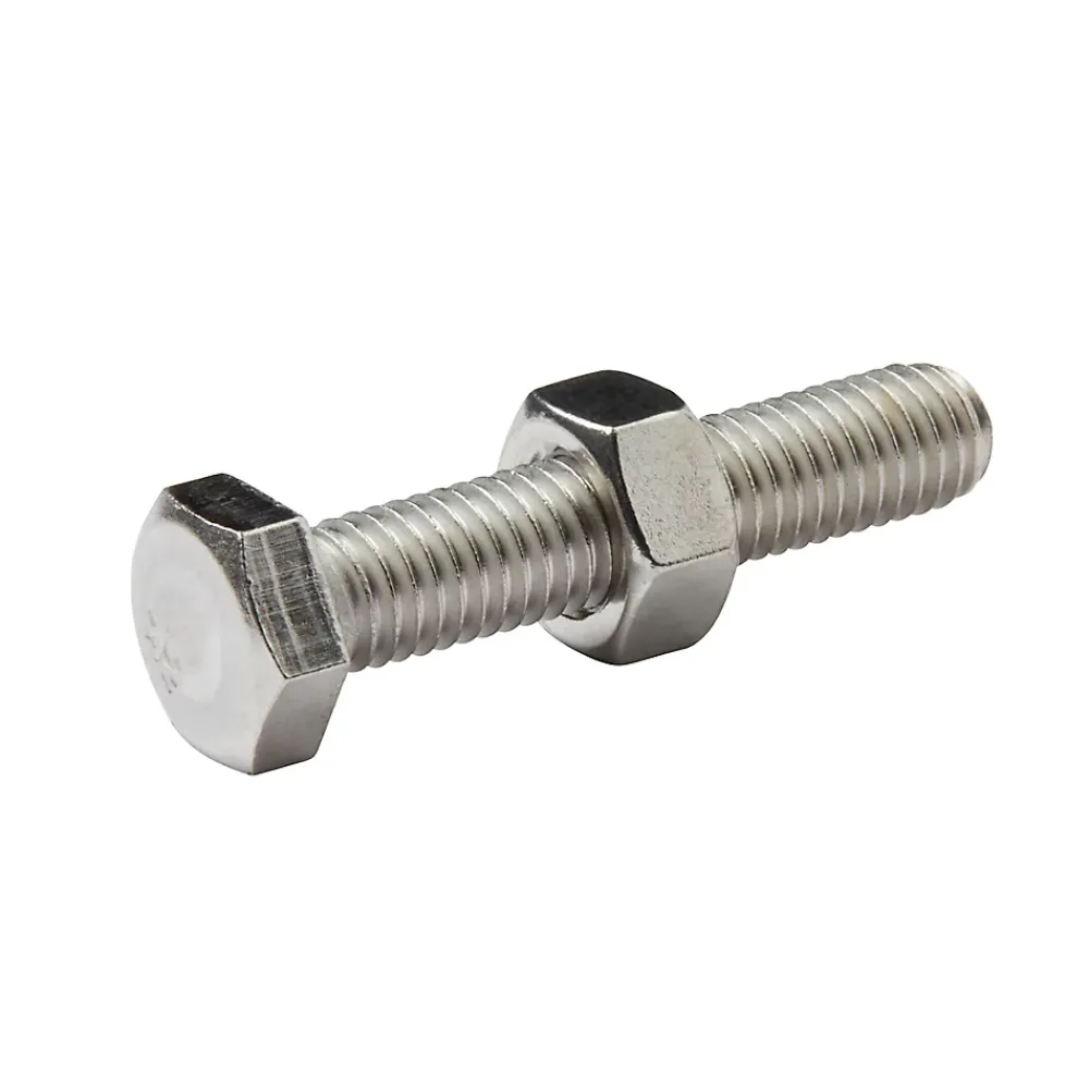 Diall Boulon-10 boulons tête héxagonale inox 8 x 40 mm