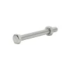 Diall 10 boulons tête héxagonale inox 8 x 80 mm