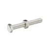 Diall 10 boulons tête héxagonale inox 8 x 60 mm