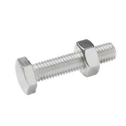 Diall Boulon-10 boulons tête héxagonale inox 10 x 45 mm