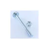 Vis Express Boulon-Boulon (vendu avec Ecrou) TRCC JAPY tête ronde collet carré M6X60 Filetage partiel Acier zingué - 30 pièces