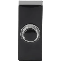 Blyss Sonnette Et Carillon-Bouton de sonnette filaire lumineux noir