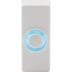 Blyss Bouton de sonnette filaire lumineux blanc