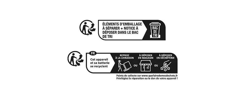 Blyss Sonnette Et Carillon-Bouton de sonnette sans fil Liam noir