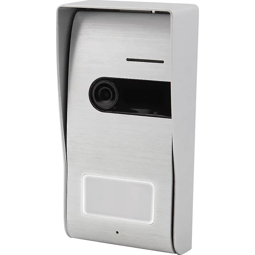 Blyss Visiophone-Bouton pour l'extérieur filaire Jelbi alu