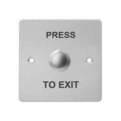 BT SECURITY Bouton poussoir acier inoxydable sb10