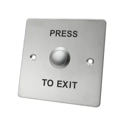 BT SECURITY Bouton poussoir acier inoxydable sb10