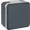 Eurohm Bouton poussoir 10A - IP55 - OXXO Couleur Gris