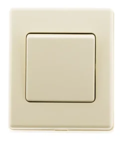 Zenitech Bouton poussoir 10A saillie - blanc - Beijing -