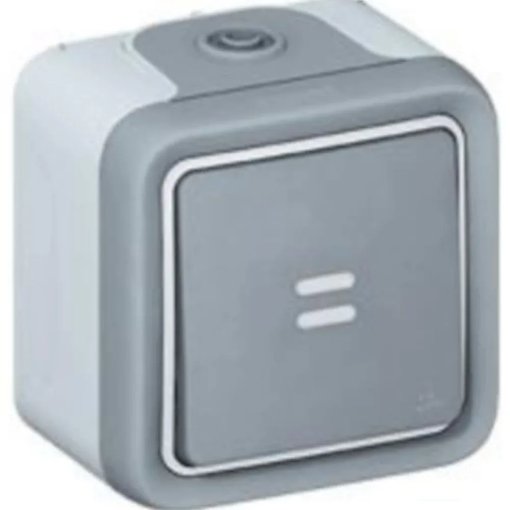Legrand Bouton-poussoir étanche PLEXO 10A - - 069722
