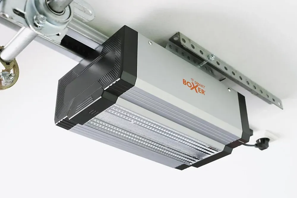 Boxer Motorisation De Porte De Garage-Ouvre-porte de garage WiFi 1000N modèle 5000, app smartphone, 2 télécommandes, rail 3,5 m