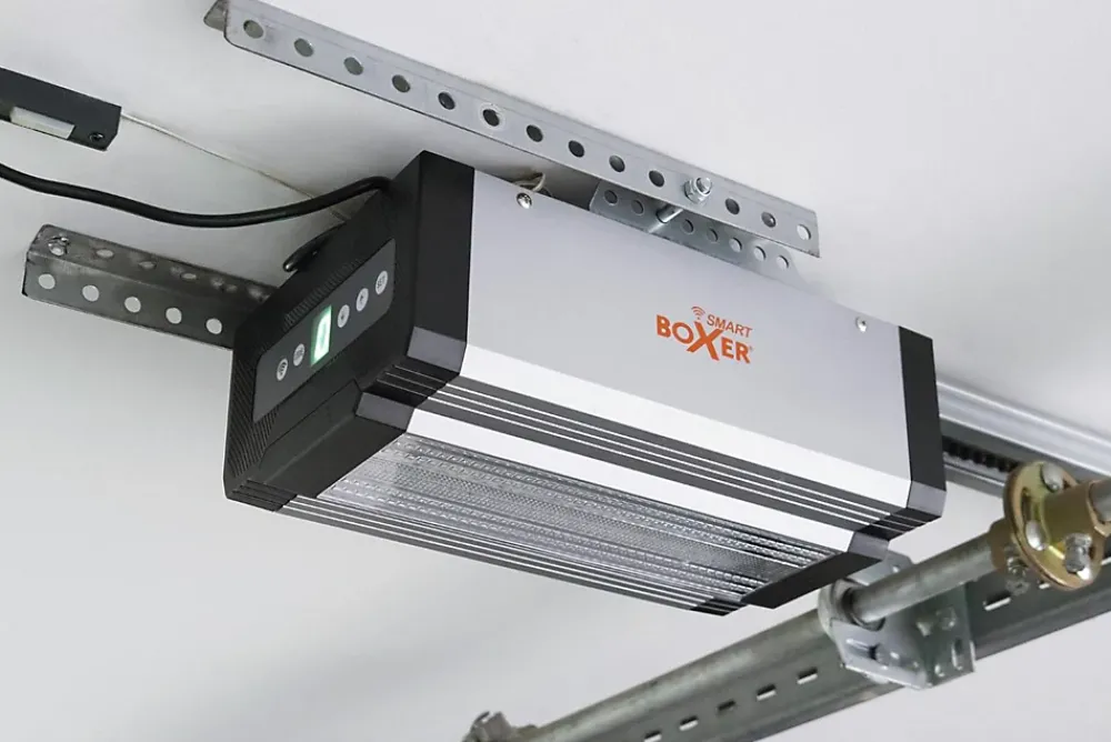 Boxer Motorisation De Porte De Garage-Ouvre-porte de garage WiFi 1000N modèle 5000, app smartphone, 2 télécommandes, rail 3,5 m