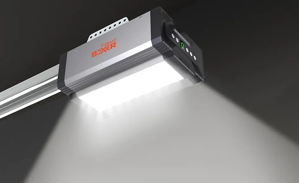 Boxer Motorisation De Porte De Garage-Ouvre-porte de garage WiFi 1000N modèle 5000, app smartphone, 2 télécommandes, rail 3,5 m