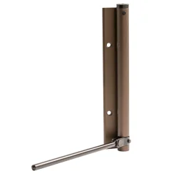 Hardwarexchange Ferme-Porte-Bras à ressort ferme porte, a corps très fin en Aluminium anodisé bronze