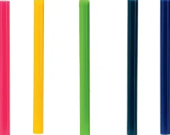 Rapid Bâtons de colle colorée Ø7mm x 94mm, lot de 36 x 5 couleurs