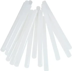 Rapid Bâtons de colle PVC & câbles 12 mm. Parfait pour les travaux de fixation et de réparation. Paquet de 14 bâtons longs.