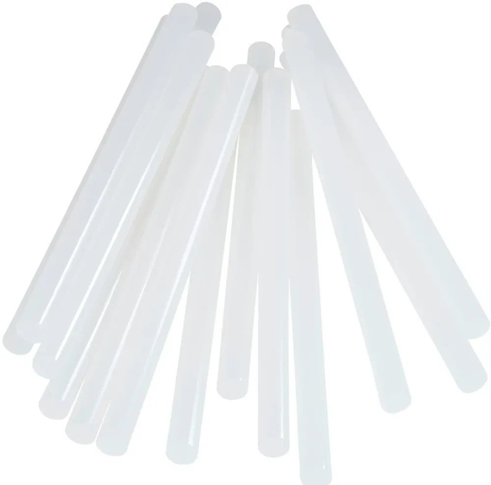 Rapid Bâtons de colle PVC & câbles 12 mm. Parfait pour les travaux de fixation et de réparation. Paquet de 14 bâtons longs.