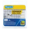 Rapid Pistolet À Colle-Bâtons de colle pour céramiques 12 mm, 14 pièces