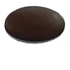 Diall Butoir De Porte-Butée de poignée de porte marron Ø6 cm